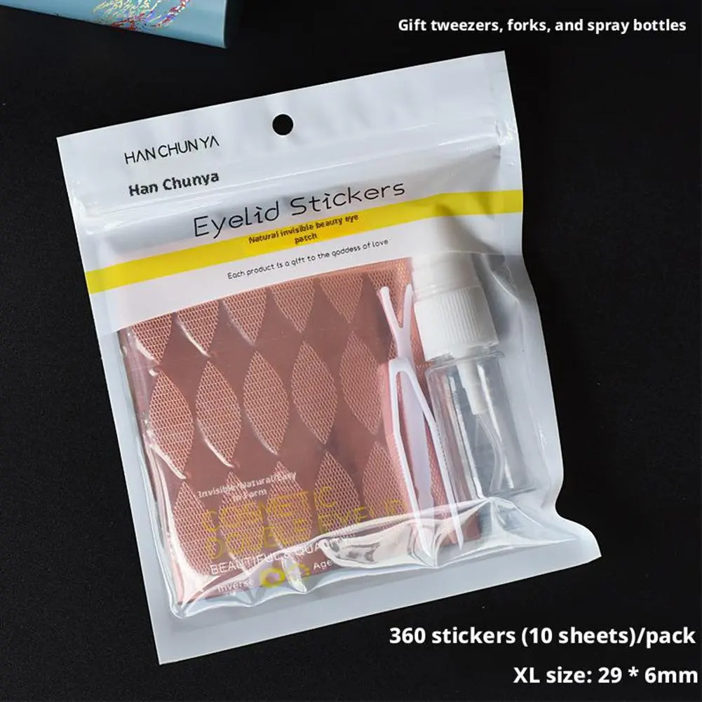 XL Size Invisible Double Eyelid Sticker Lace Eye Lift Strips Double Eyelid Tape Adhesive Stickers Eye Tape Tools