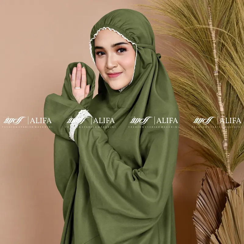 Mukena Terusan Travel Terlaris Dewasa Katun 2
