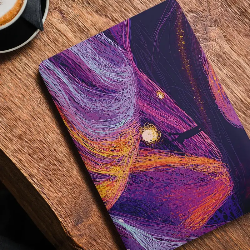 Starry Sky Pattern Laptop Case, Hard Shell Laptop Protective Case, Laptop Protector Cover Compatible with MacBook Air 13/15 & Pro 13-16 Inch 2
