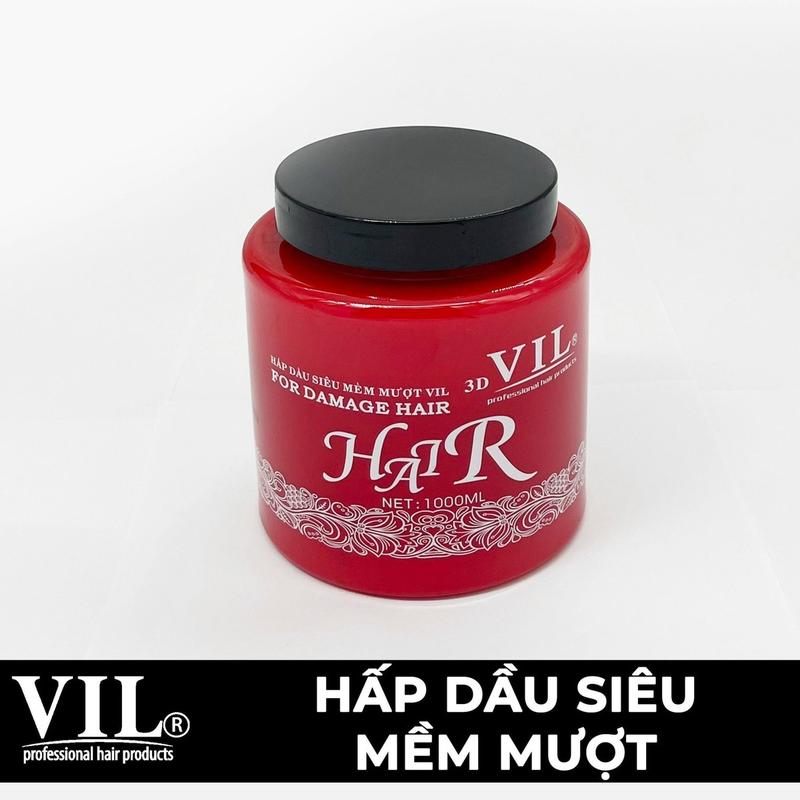 Hũ hấp dầu xả tóc Vil Dưỡng Tóc  mềm mượt collagen và biotion hũ 1000ml Nữ Women Chăm Sóc Tóc 5