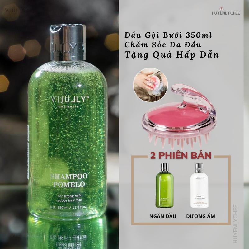 Dầu Gội Bưởi ViJully Chăm Sóc Da Đầu Với 2 Phiên Bản Phù Hợp Từng Loại Da Đầu 350ml Nam Nữ Đều Phù Hợp