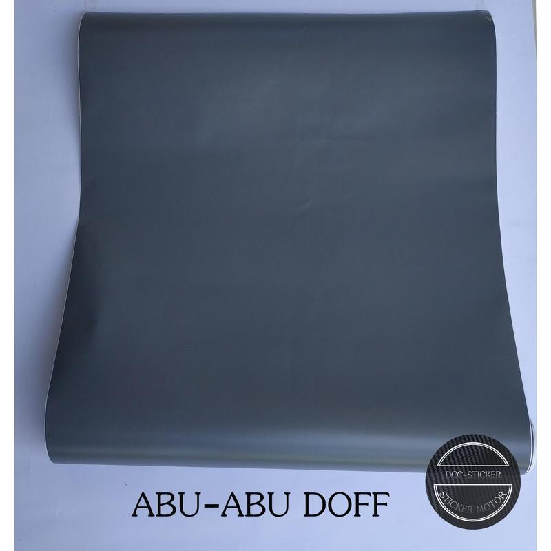 Skotlet Abu-Abu doff dop Matte Motor ( ukuran Panjang 1 meter x lebar 45 cm) mobil 2