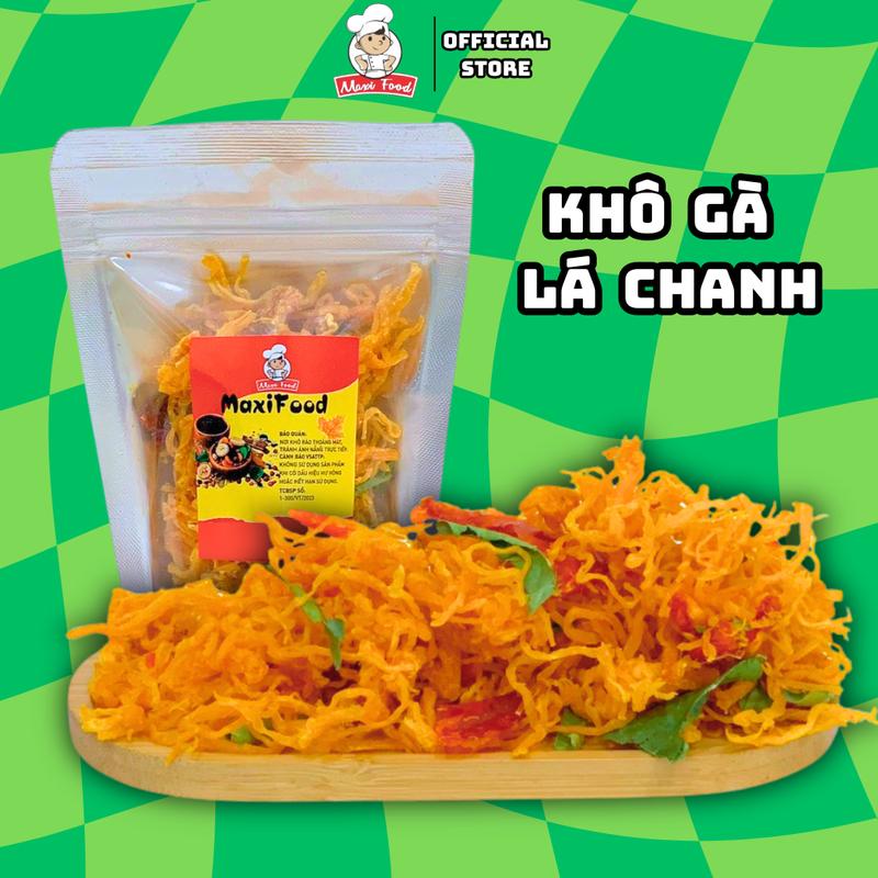 Khô Gà Lá Chanh Thơm Ngon 50g - MAXIFOOD
