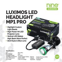 Gambar LUXIMOS Lampu Biled H4 Projie 70W Cutoff Devil Eye Kipas Super Terang Ballast PNP Motor Mobil - NINE SURABAYA - MP1 PRO W/W - Red dari Nine Autoseries Surabaya Kab. Sidoarjo 1 Tokopedia