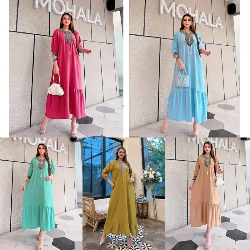 Gamis Sultan Premium l Gamis Renda Sultan l Gamis Viral l Gamis Mom and Kids 0