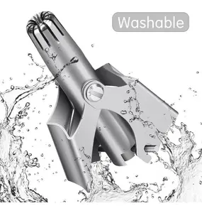 Gunting Bulu Hidung / Alat Cukur Bulu Hidung Manual / Nose Hair Trimmer / Bahan Stainless Steel