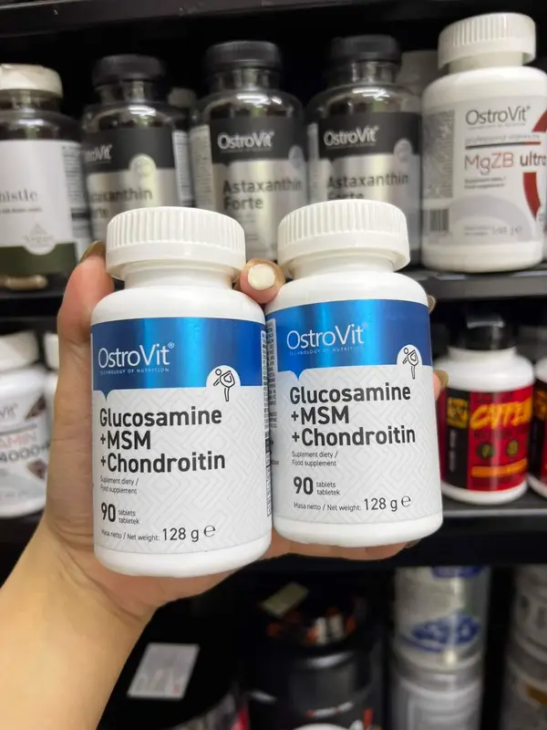 Viên uống hỗ trợ cải thiện cho khớp - Ostrovit Glucosamine Chondroitine OptiMSM (90 viên) - WHEYSHOP VN 2