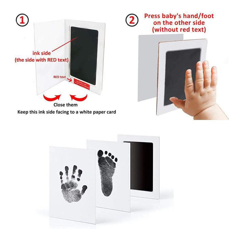 Product Introduction of Pet Dog & Cat paw print ink set pad baby handprints safe non-toxic wash free easy clean DIY handprints footprints pet souvenirs 17
