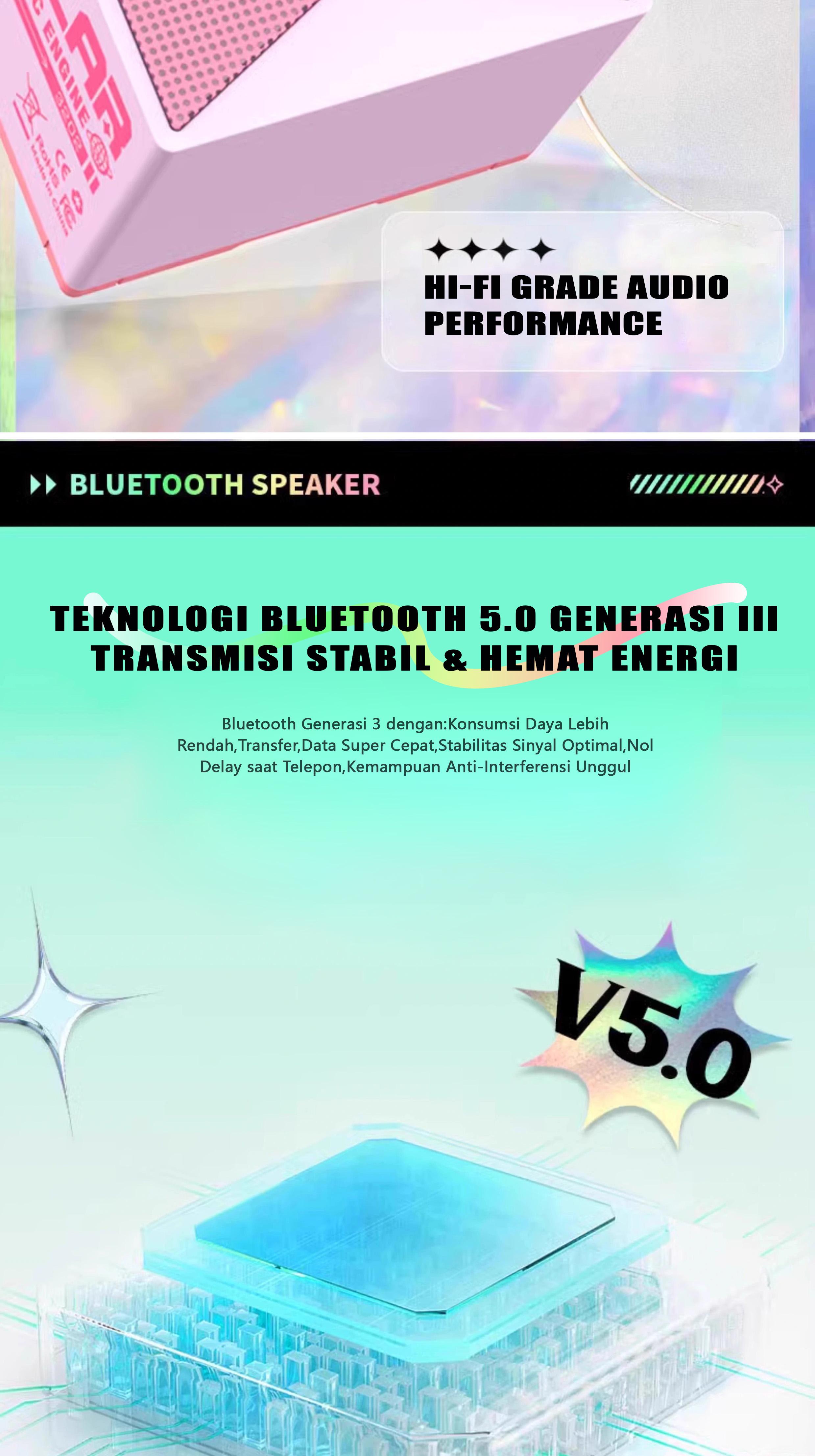 【COD】High Quality X1 Smart Mini Bluetooth Speaker Portable 360 Stereo Sound (With Diaphragm)