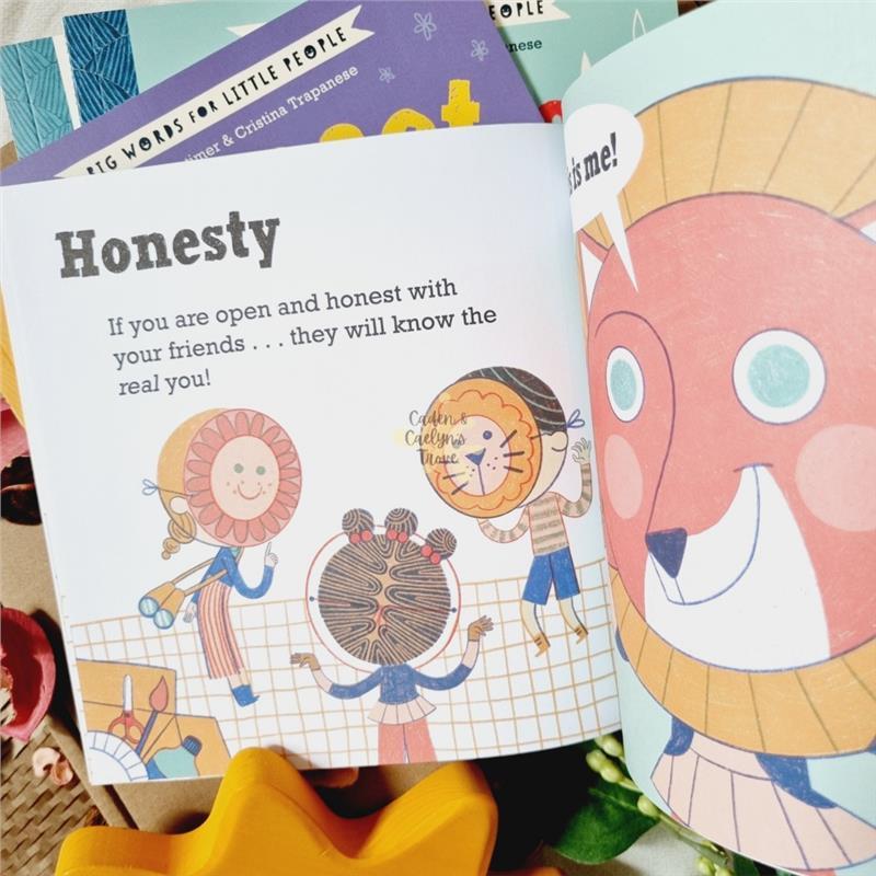 Product Introduction of original Big Words For Little People Series By Helen Mortimer  Empowering Words That Help Children To Express Their Emotions 33