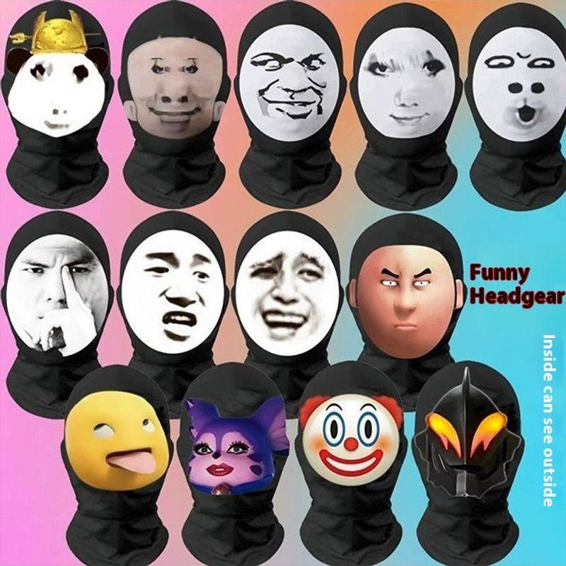 Mặt nạ Balaclava Vui Nhộn cho Halloween & Tiệc Tùng Hoàn Hảo cho Cosplay &…