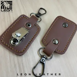 PENJEPIT NAME TAG JAPIT SAKU JEPITAN ID CARD KULIT CAPITAN NAME TAG KULIT