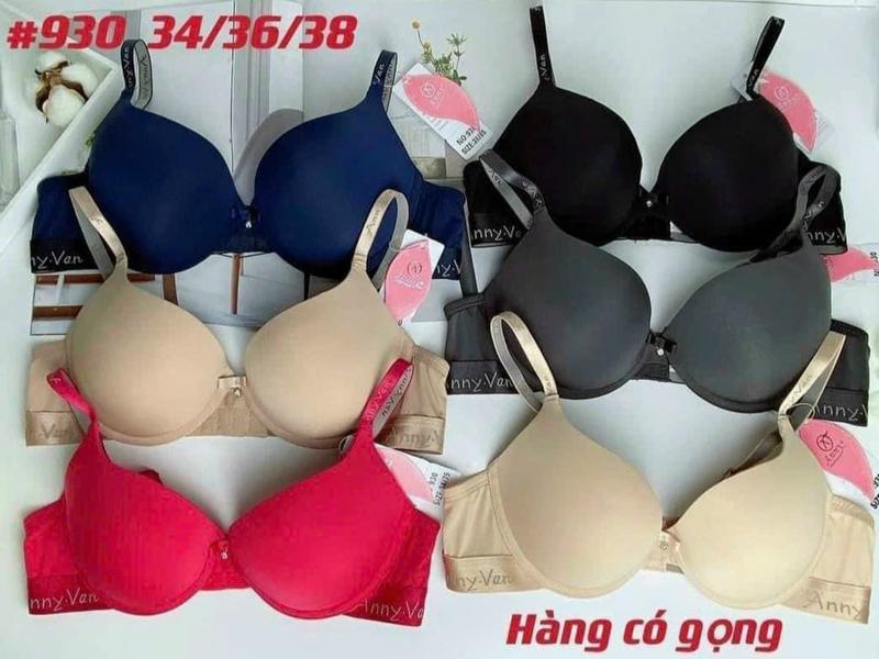 CUP A/B Áo lót Thái Anny mút  nâng 3cm,quả êm mềm  đẹp 930 Nữ Bra SIÊU MỀM MẠI 3