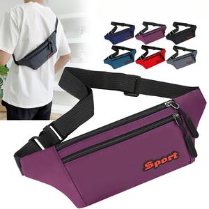Beg Pinggang Sukan Luaran, Untuk Lelaki dan Wanita, Pelbagai Fungsi, Diperbuat daripada Nilon, Sesuai untuk Berlari, Anti-Kecurian, Beg Telefon, Berbasikal, Dompet, Reka Bentuk Tidak Kelihatan, Sesuai untuk Lelaki Outdoor Sports