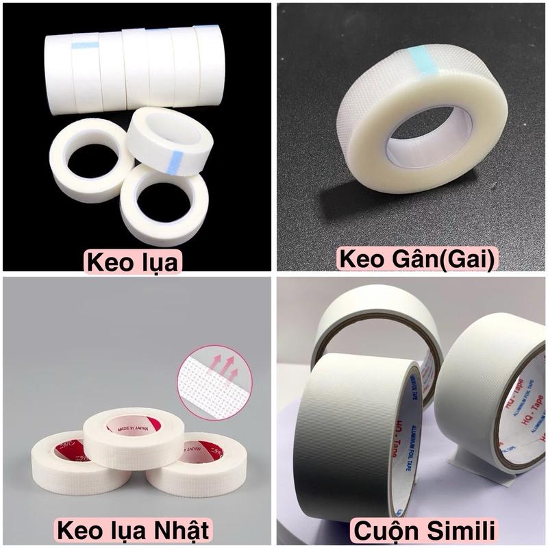 Băng Keo Lụa, Keo Gân, Lụa Nhật dán mi dưới, mí trên, hỗ trợ nối mi_uốn mi, hàng loại 1 dày đẹp không gây đau rát Cosmetic LunaStore