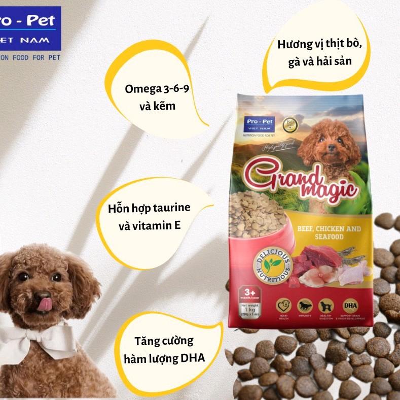 Thức Ăn Hạt Dành Cho Poodle Giúp Đẹp Da Mượt Lông sữa biomil 7