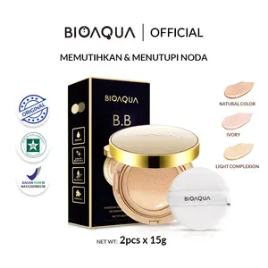 【BPOM】BIOAQUA Hydrating Soft And Flawless Air Cushion BB Cream Natural Color（15g+15g）