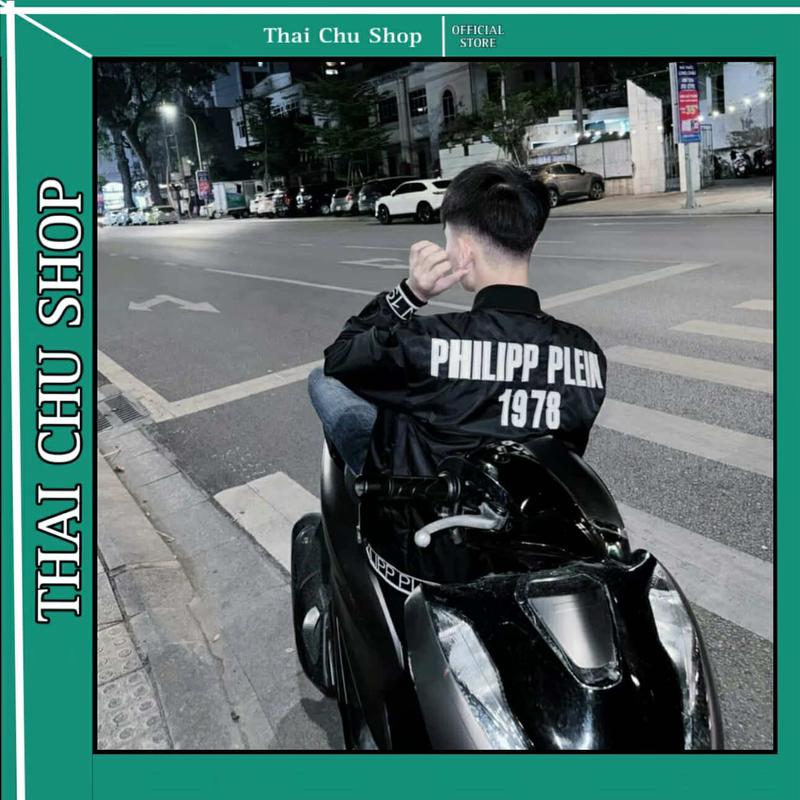 Áo khoác gió bản thêu ( 1978 ) chất gió bo gân dành cho nam nữ from unisex