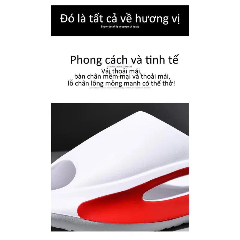 EVA Dép ngoài trời! Sandals bãi biển! Mùa hè thời trang chống trượt dép nam dép trong nhà dép nữ dày đế dép Slipper Hoa 2