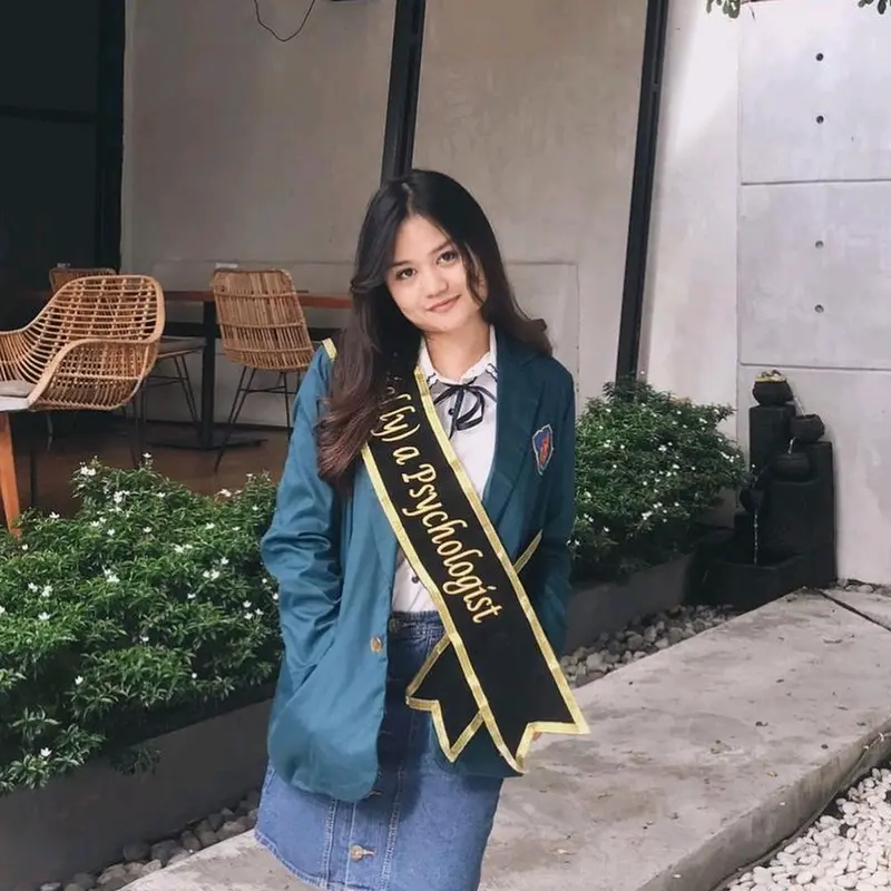 (1HARI JADI) SELEMPANG SAMPING PITA, Selempang bordir selempang nama selempang pita selempang Renda Selempang polos cocok untuk kado ultah pernikahan graduation wisuda anniversary Gold Kuning Silver Putih Kain Pink Syal Selendang Syal Selendang Syal 6