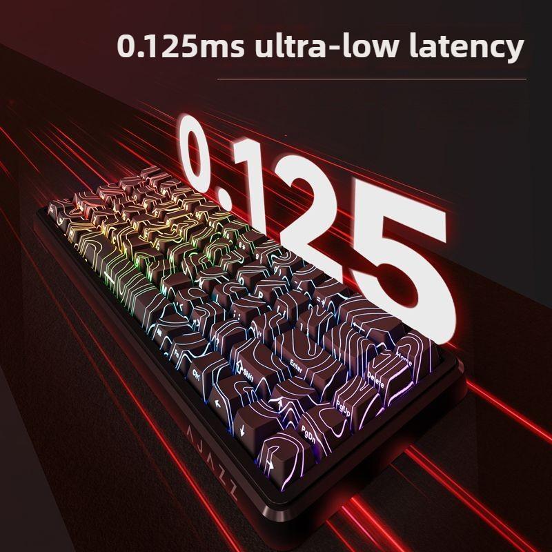 Product Introduction of AJAZZ AK680 Max Mechanical keyboard Rapid Trigger Keyboard Magnetic Switch Full-key Hot Swappable 8Khz RGB Custom Gaming Keyboard 2