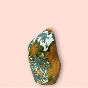 Natural jasper poles freeform