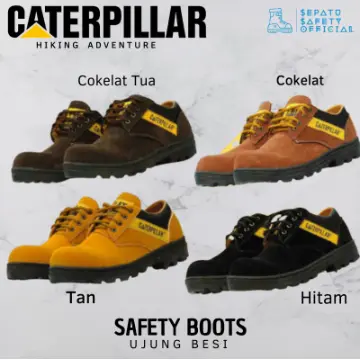 Sepatu Boots Safety SBY Low Sepatu Ujung Besi Hiking Outdoor Touring 1