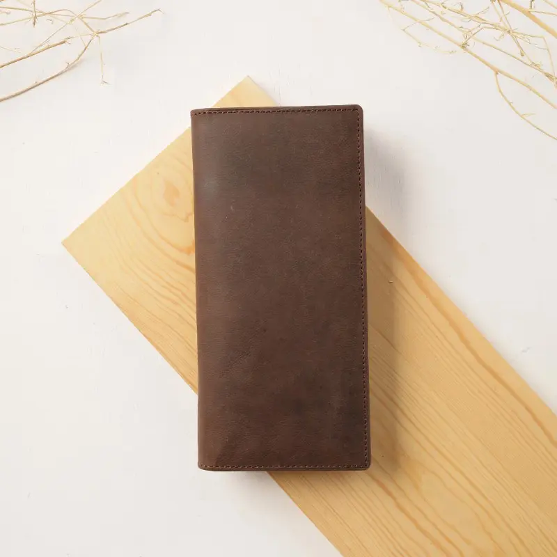 Alvyn Dompet HP Panjang Kulit Asli bisa untuk Kartu Uang dan HP Karakter Pria Wanita 5