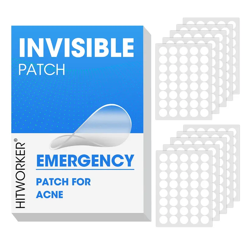 Clear Pimple Patch, 400/1600pcs/set Hydrocolloidal Pimple Patch, Spot Stickers, Invisible Acne Cover Patches, Daily Skincare Products, Valentine's Day Gift, Silicone Scar Sheets, Acne Aid Supplies 0