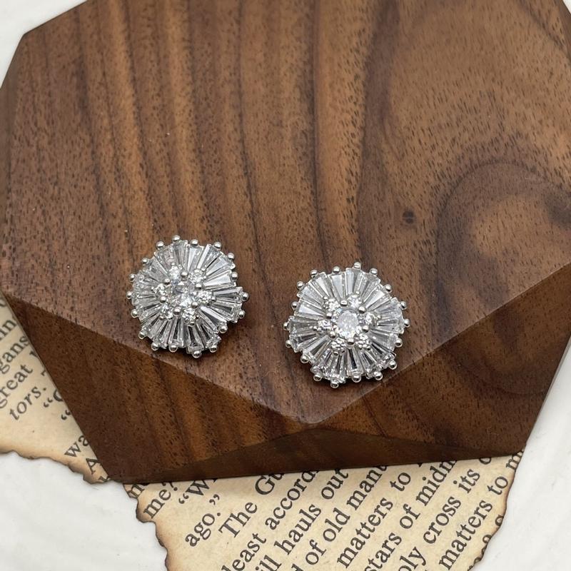 5 PCS DIY Crafts Zircon Rhinestone Buttons Flower Zircon Rhinestone Buttons 16mm Buttons for Sewing Fancy Wedding 3