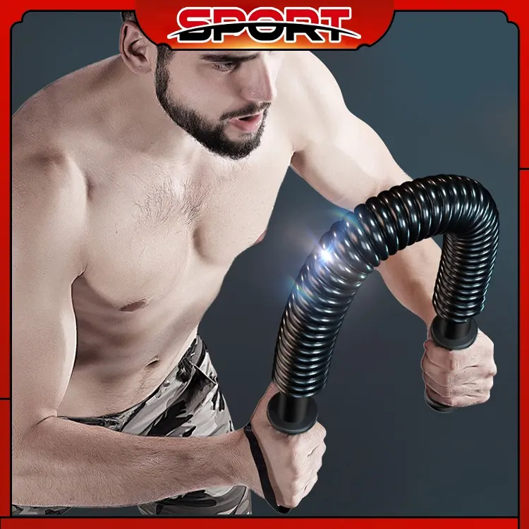 Gậy tập cơ tay Power, gậy tập gym hiệu quả tại nhà lực từ 20 đến 60kg