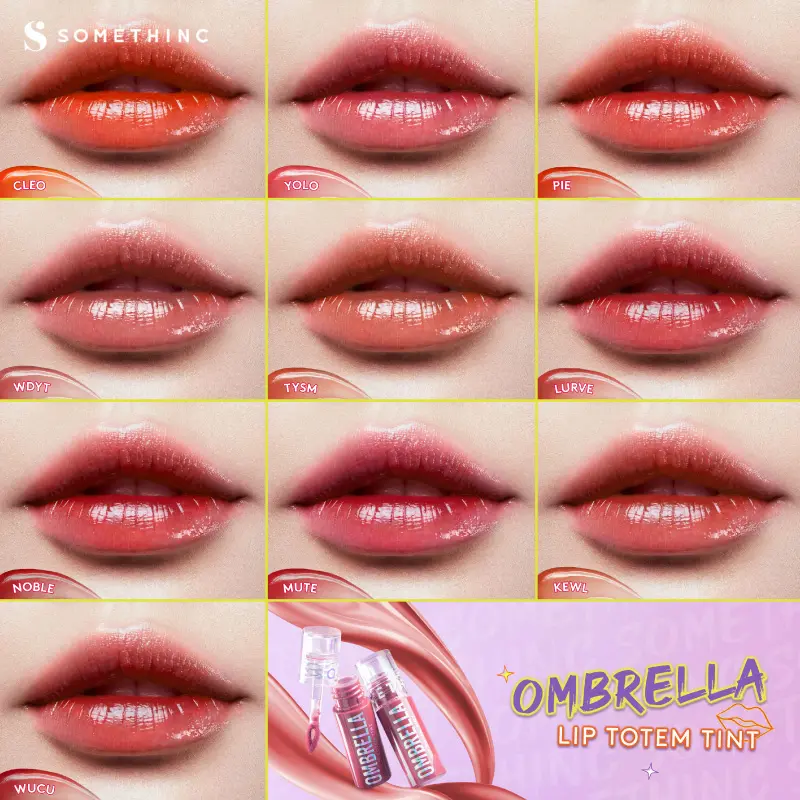 SOMETHINC Ombrella Lip Totem Tint - Lip Tint Bibir Plumpy Juicy Sehat 3