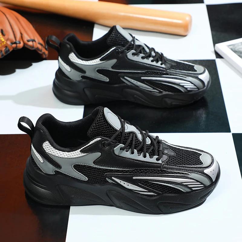 Customize Plus Size US 13 14 EU 47 48 Man Fashion Casual Sports Sneakers Blank Leather Running Walking Shoes for Men Athletic Closed_voghion.com