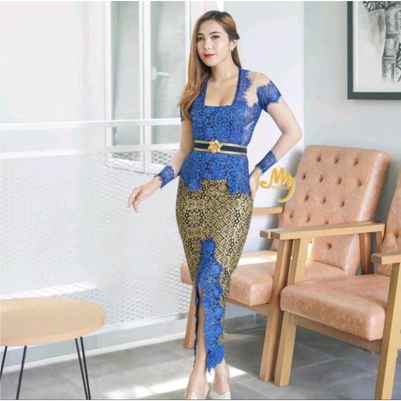 Setelan Kebaya renda Bali rangranf 4