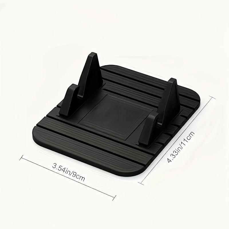 Silicone Car Dashboard Phone Holder, 1 Count Anti-slip Car Phone Holder, Universal Car Interior Accessories for iPhone & Samsung 1