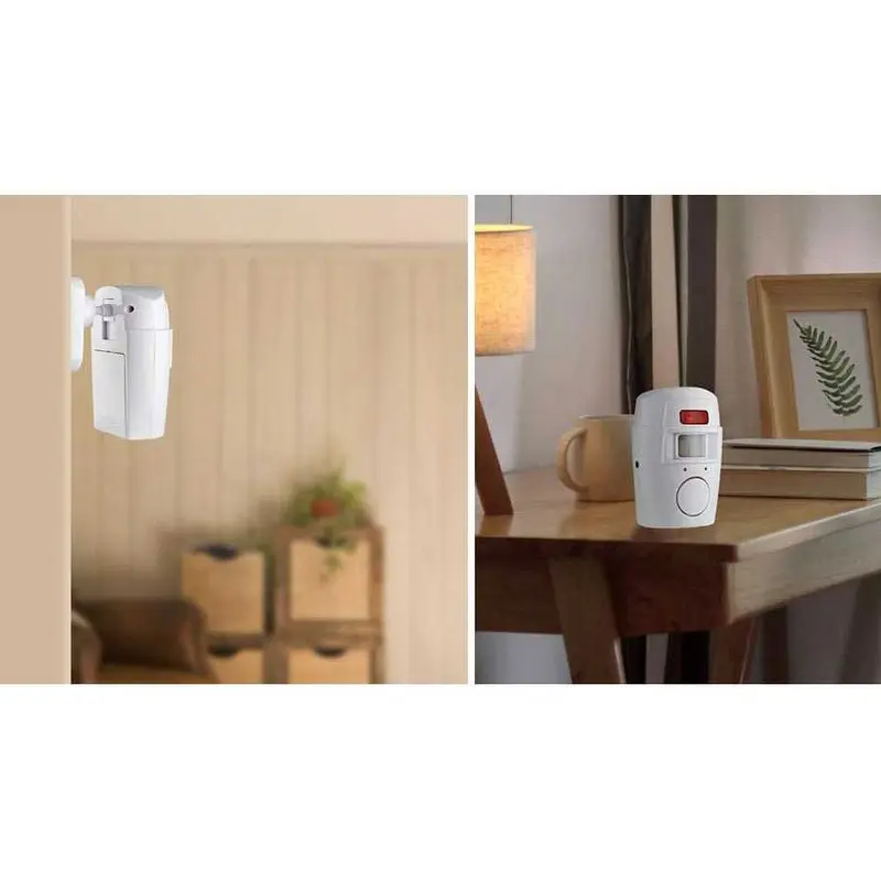 Alarm Anti Maling Remote Controlled Mini Alarm Infared PIR Sensor Gerak 2 Remote Mini Alarm 3