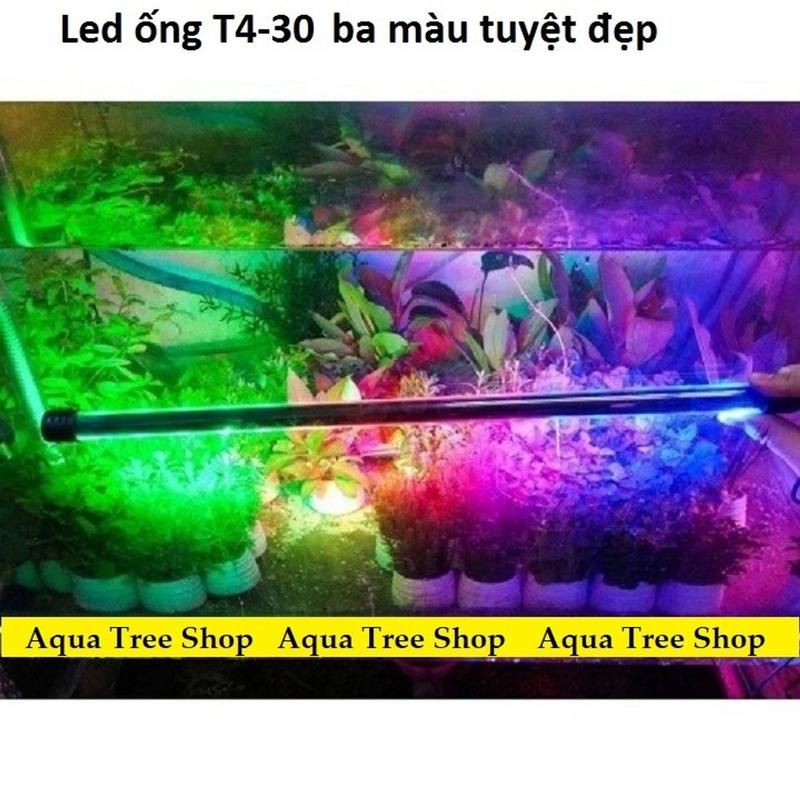 Đèn led bể cá T4, đèn bể thủy sinh siêu sáng, chống nước, độ bền cao, nhiều màu nhiều kícḣ thước
