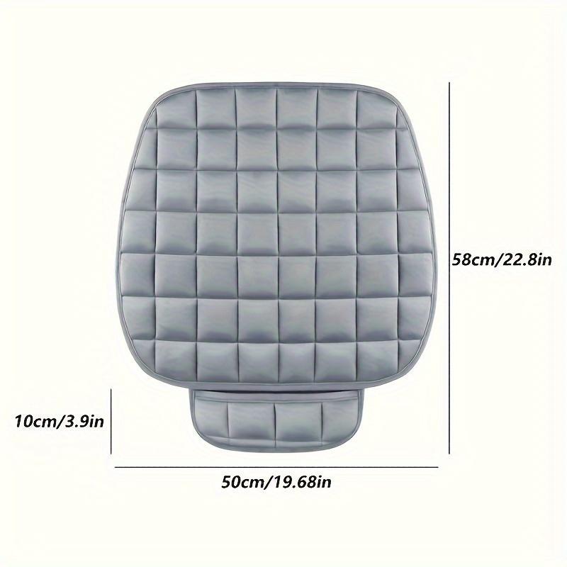 Universal Oval Car Seat Cushion, Soft & Breathable Car Seat Protector, Anti-slip Lightweight & Portable Car Seat Cover, Car Interior Accessories 1