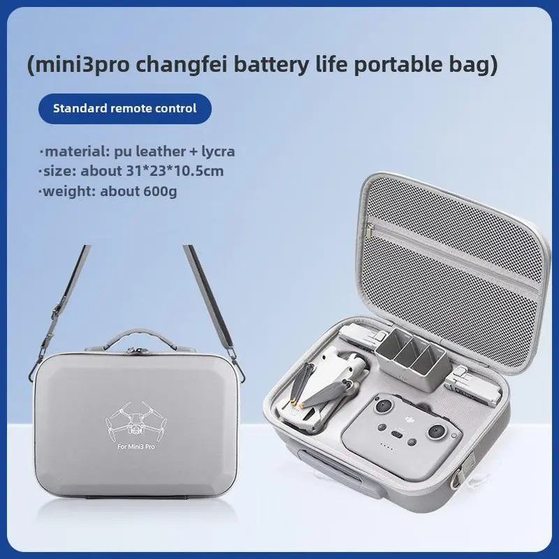 Không có drone！Không có drone！úi lưu trữ, Áp dụng cho DJI Mini3 và Mini3Pro, Hộp Cầm Tay, Thích hợp cho máy bay không người lái / máy ảnh, Phụ kiện ba lô máy bay không người lái 8