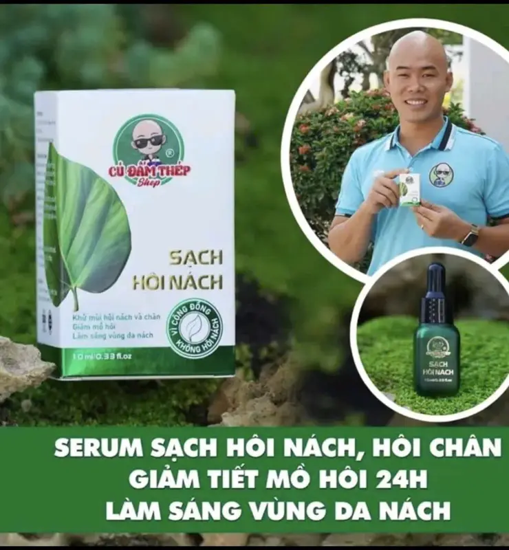 Serum Hôi Nách, Sạch Hôi Chân Cú Đấm Thép ( Phiên Bản Nâng Cấp Đặc Biệt) 0