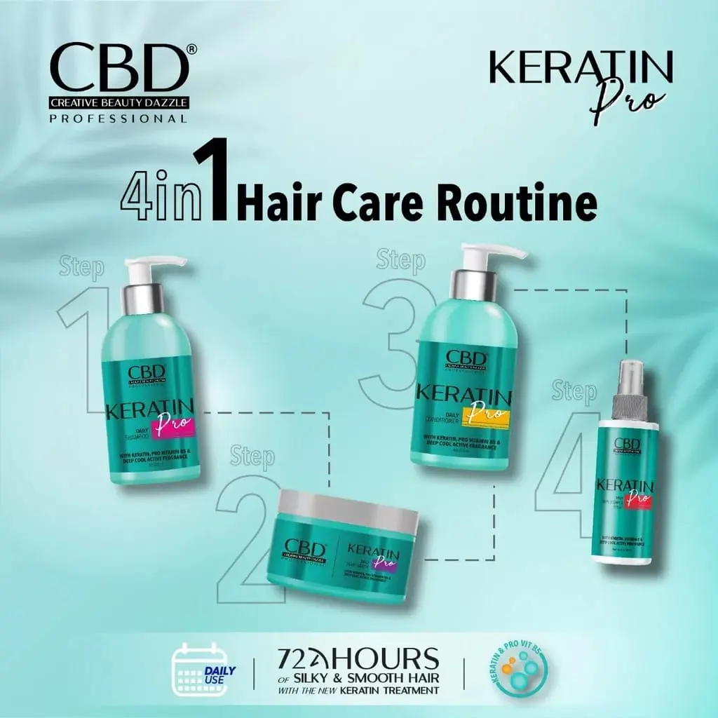 CBD Keratin PRO Prefesional 4in1