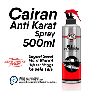 Cairan Pelumas dan Anti Karat Masuk Sela Sela dengan Mudah - Multi Purpose MEGACOOLS FULL PENETRATE 500ML