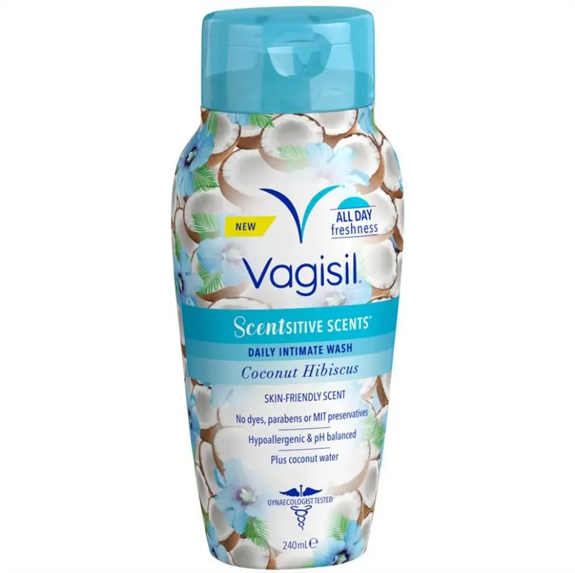 Dung dịch vệ sinh phụ nữ cao cấp Vagisil Scentsitive Scents 240ml (Úc) -linhsstore
