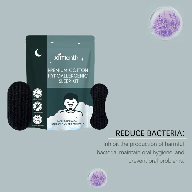 Breathable Nasal Care Sleep Care Strips, 30pcs/pack Gentle Night Sleep Care Patches, Body Care Products for Adults 5