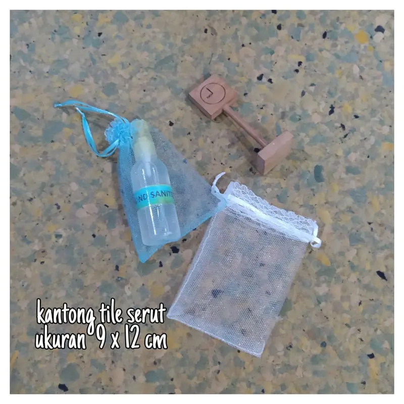 isi 50 pcs Kantong tile 9x13 cm Pouch Kosmetik 0