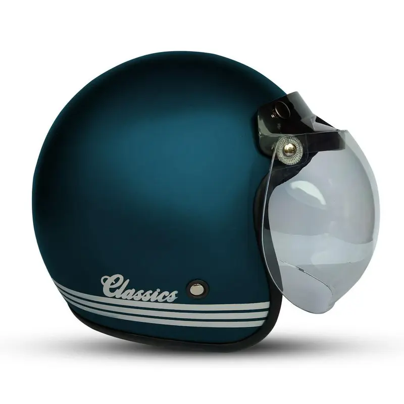 Helm Bogo Classic Full Leher / Helm Untuk Pria Dan Wanita Dewasa SNI Kaca 2