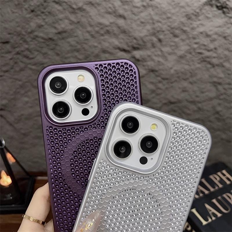 Product Introduction of Ốp Điện Thoại Di Động Có Giá Đỡ, Mới, Thích Hợp Cho Apple 14, Tản Nhiệt Lưới, Hấp Thụ Từ Tính, Vỏ Bảo Vệ Toàn Thân, Tương Thích Với IPhone15promax, 13 Và 12 Phụ Kiện 9
