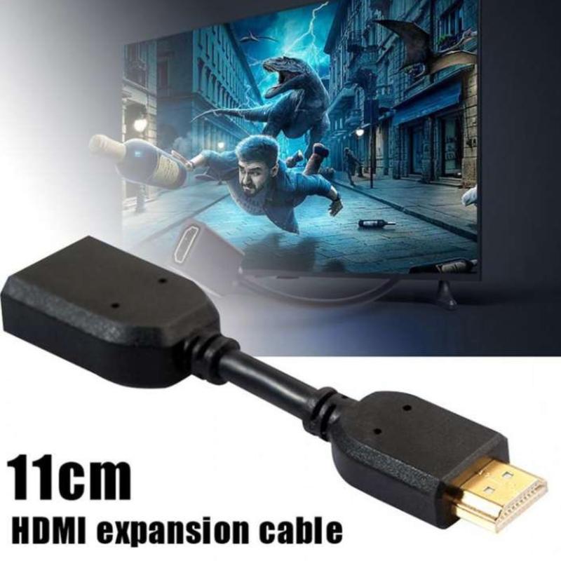   3HCOMPUTER  C4 - Đầu nối dài HDMI đực ra cái FullHD - dài 11cm Phụ Kiện 