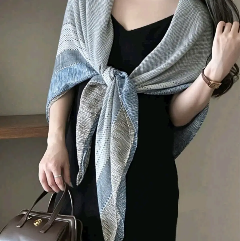 khăn choàng cổ và vai cho nữ đẹp phong cách trẻ trung thời trang và sang trọng