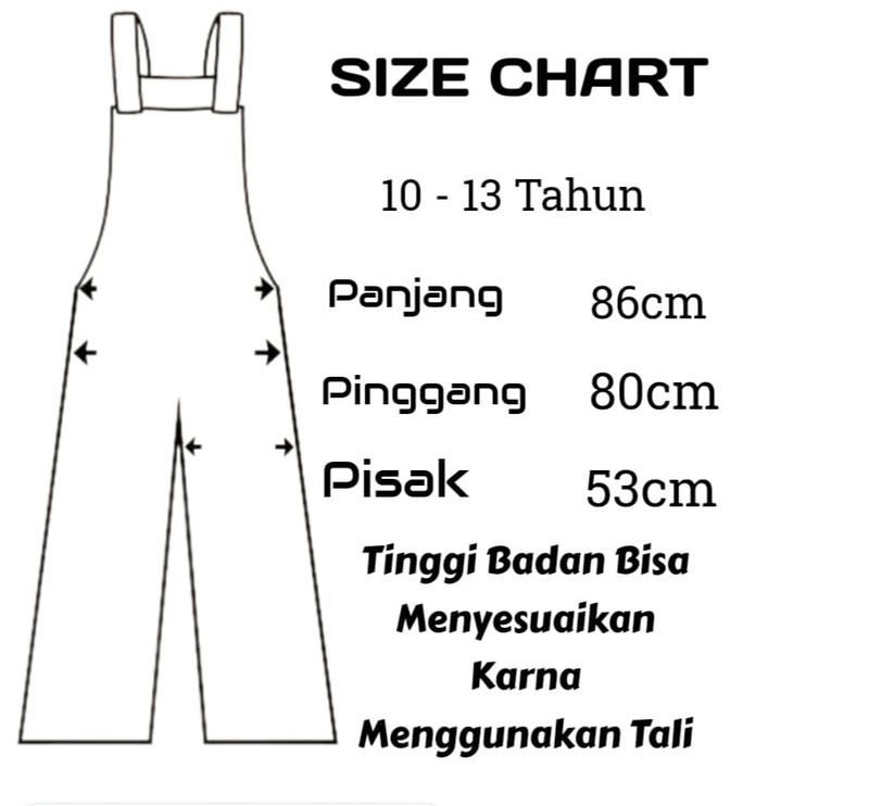Product Introduction of Baju Kodok Anak 10 -13 Tahun Jumpsuit Overall Celana Panjang Low Waist Katun Bunga Fashion Katun 0